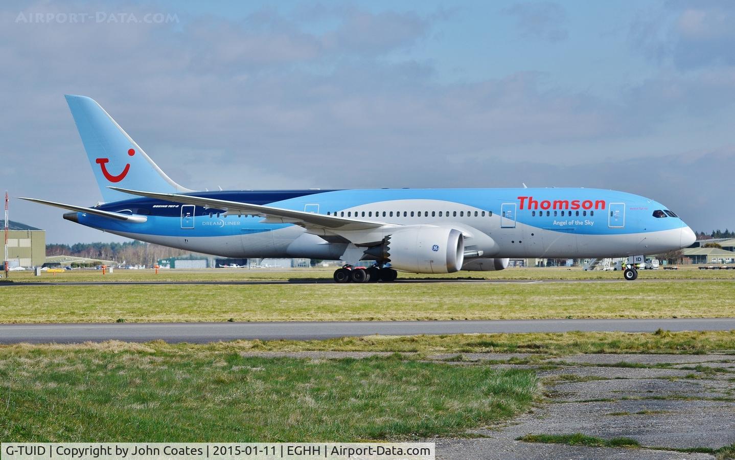 G-TUID, 2013 Boeing 787-8 Dreamliner C/N 36424, Arriving from Barbados