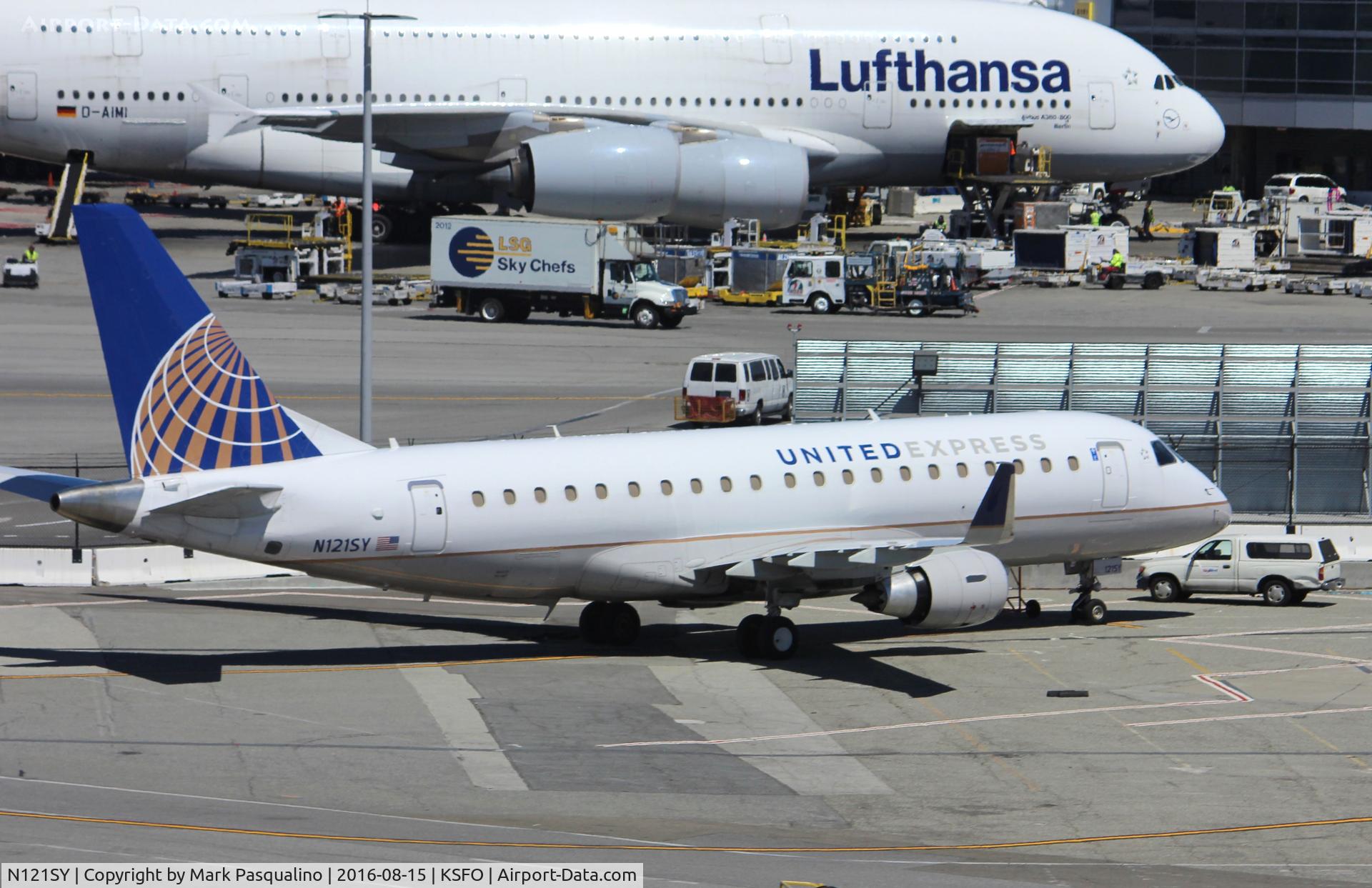 N121SY, 2014 Embraer 175LR (ERJ-170-200LR) C/N 17000430, ERJ 170-200 LR