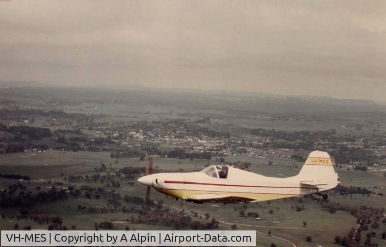 VH-MES, 1977 Cvjetkovic CA-65 Skyfly C/N N54, A flight between Canberra and Sydney, Australia. 1980s