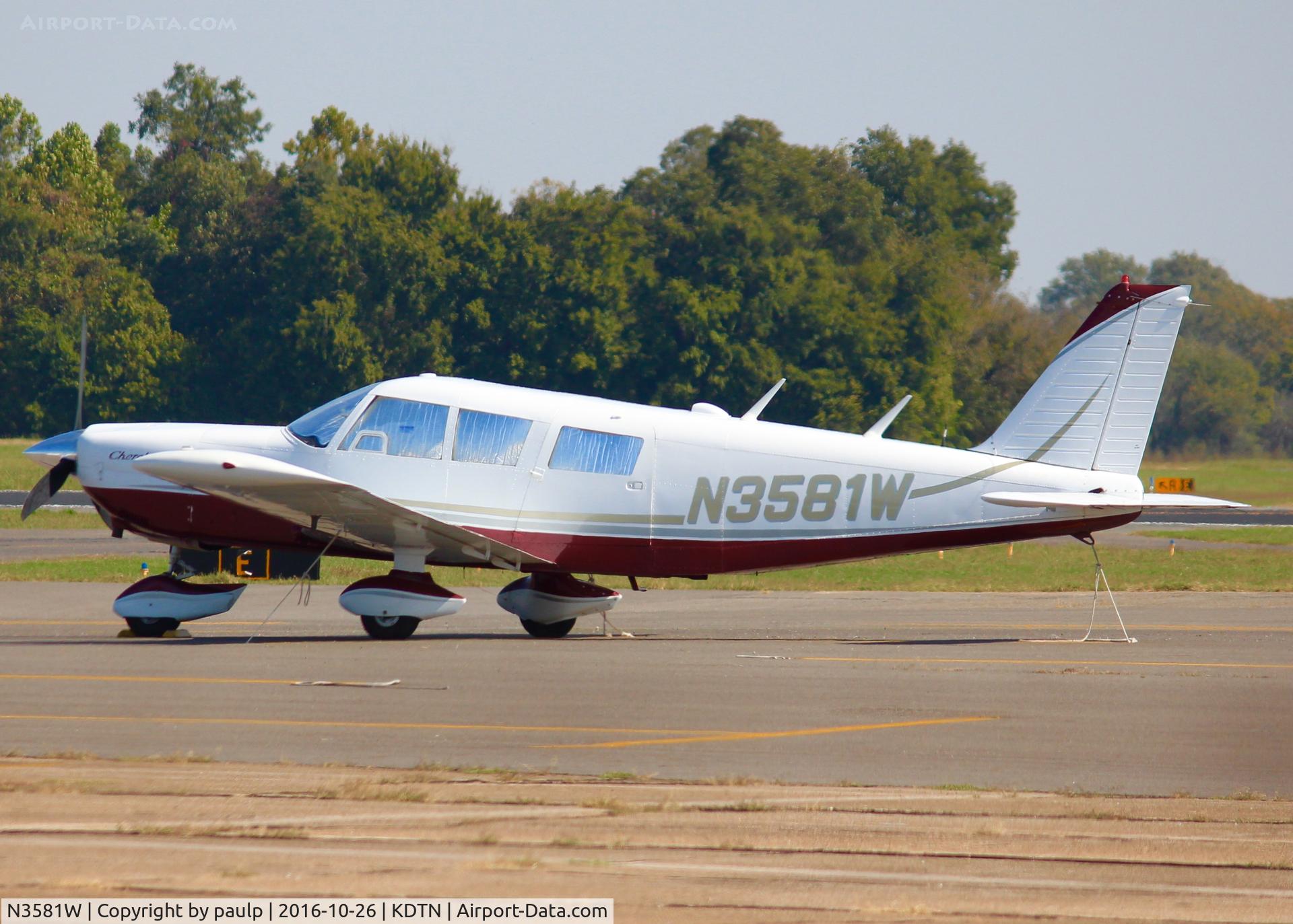 N3581W, 1966 Piper PA-32-260 Cherokee Six Cherokee Six C/N 32-474, At Downtown Shreveport.