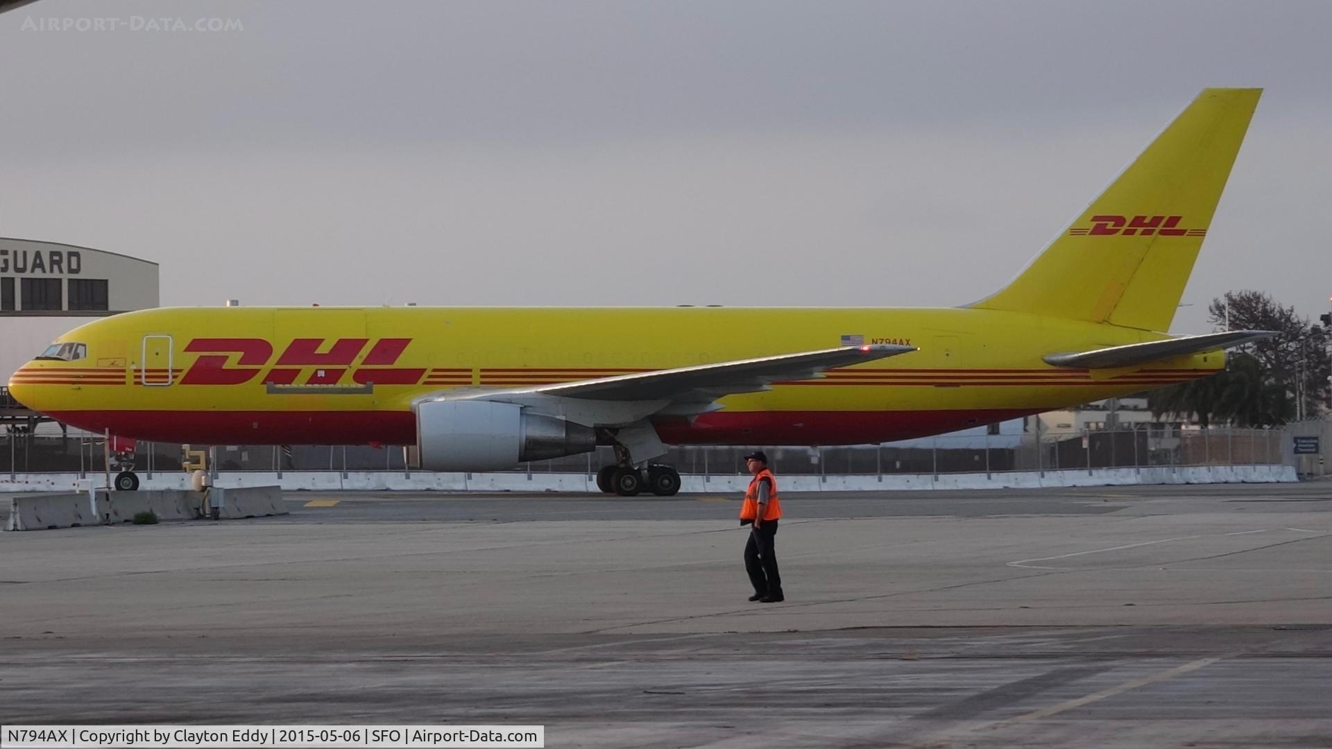 N794AX, 1986 Boeing 767-281 C/N 23144, SFO 2015