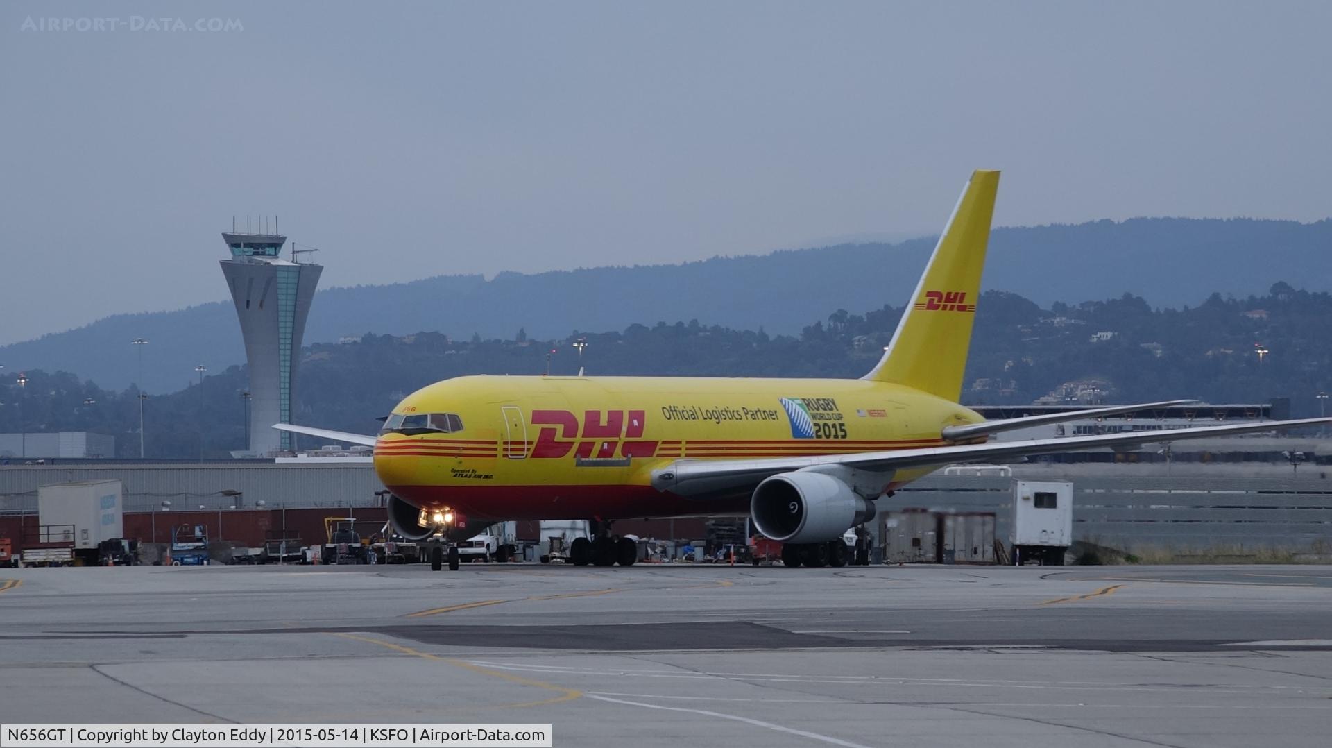 N656GT, 1984 Boeing 767-281 C/N 23017, SFO 2015