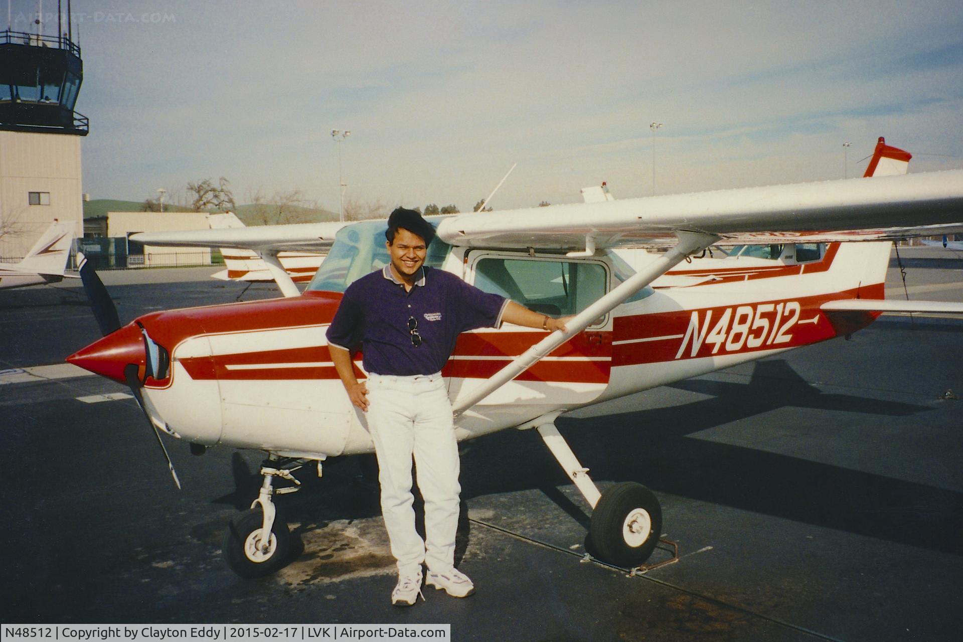 N48512, 1979 Cessna 152 C/N 15283345, Livermore Airport California.