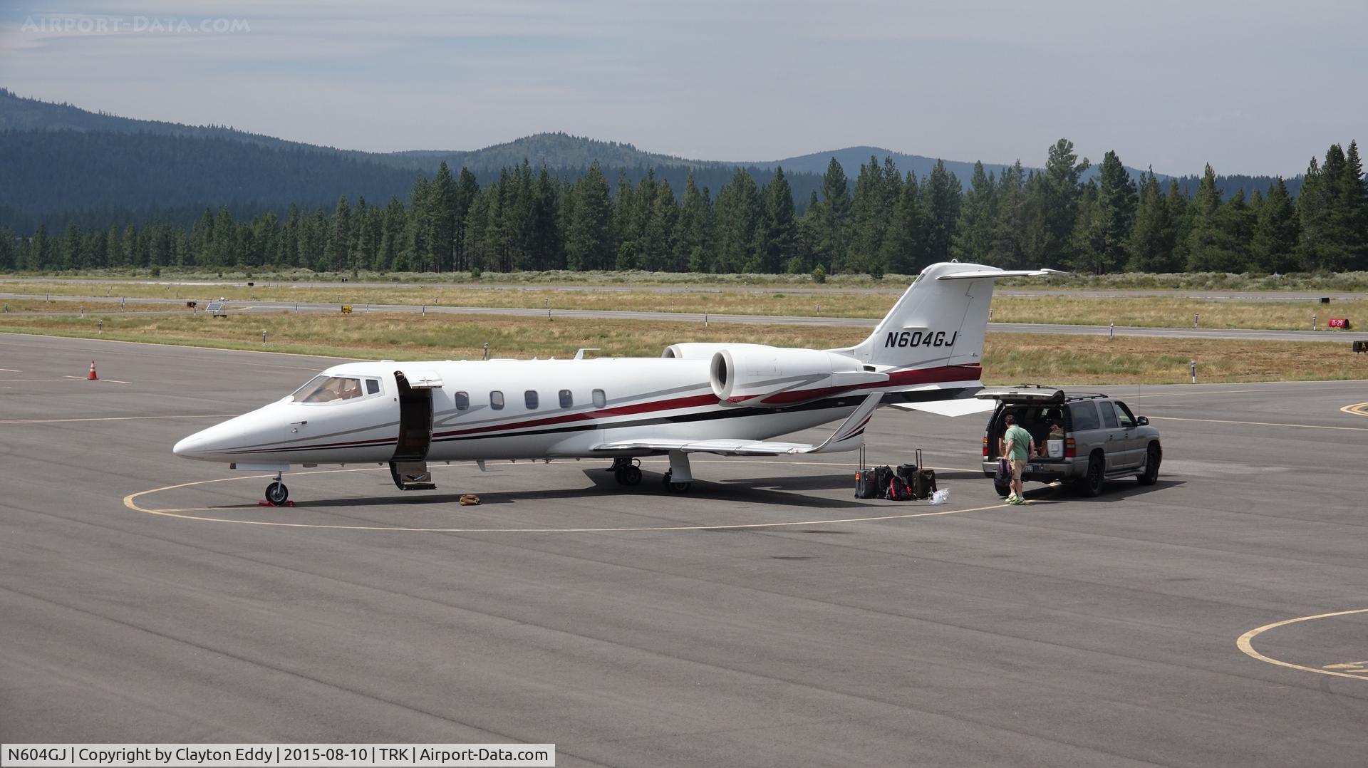 N604GJ, 2000 Learjet 60 C/N 60-185, Truckee Airport California 2015