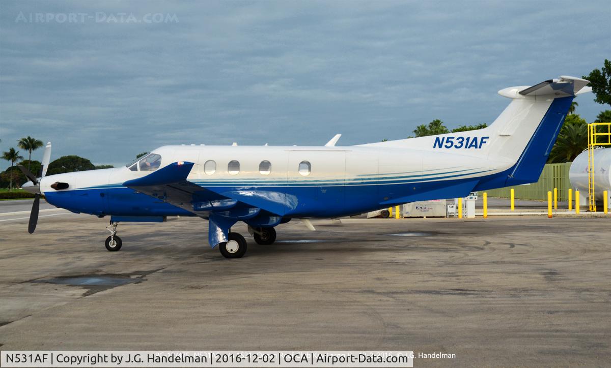 N531AF, 2015 Pilatus PC-12/47E C/N 1531, Pilatus PC-12/47E landing.