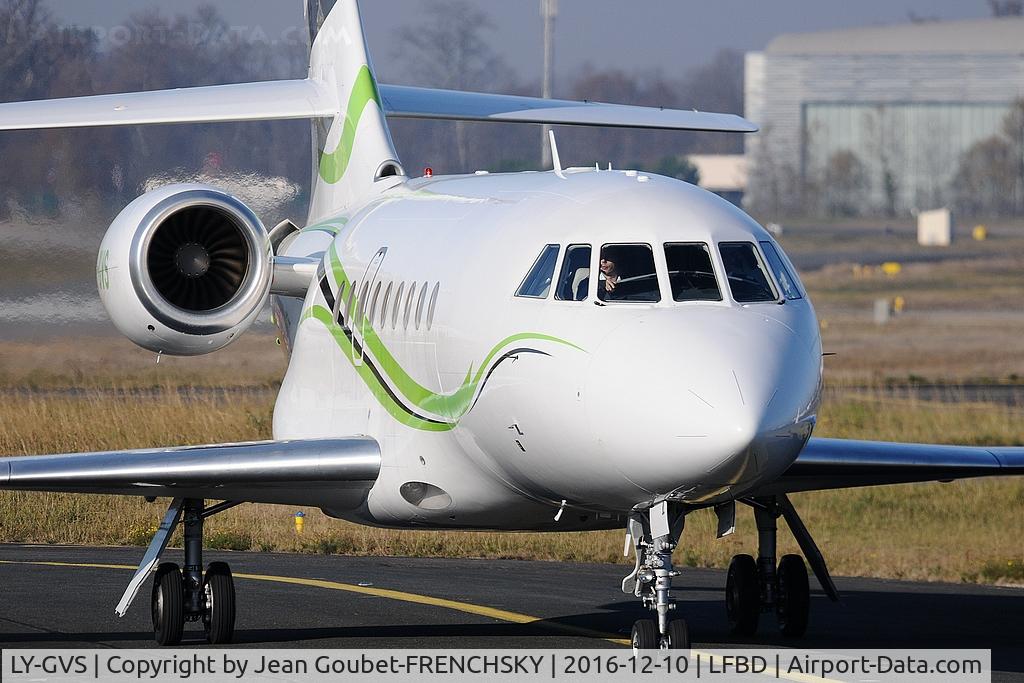 LY-GVS, 2013 Dassault Falcon 2000S C/N 706, Charter Jets