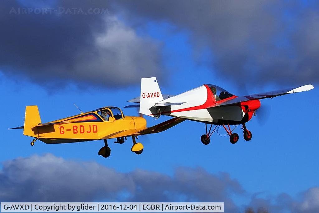 G-AVXD, 1967 Slingsby T.66 Nipper 3 C/N S109, 