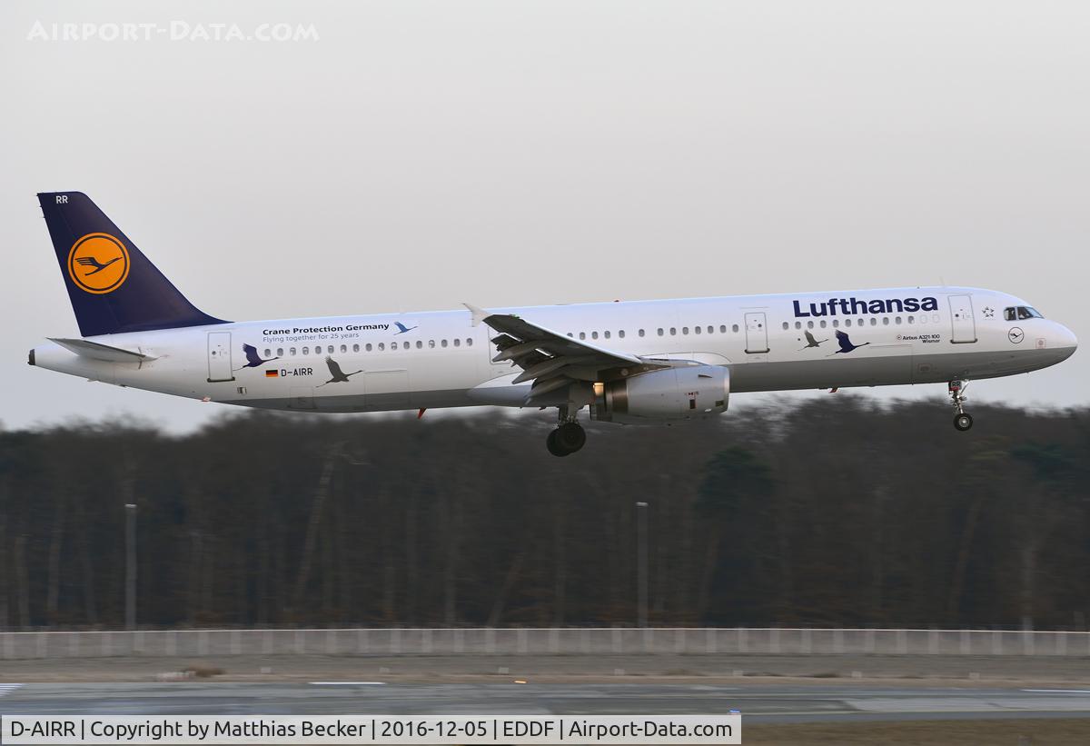 D-AIRR, 1995 Airbus A321-131 C/N 0567, D-AIRR