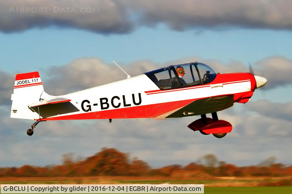 G-BCLU, 1957 SAN Jodel D-117 C/N 506, One of the many Jodels to appear on the day