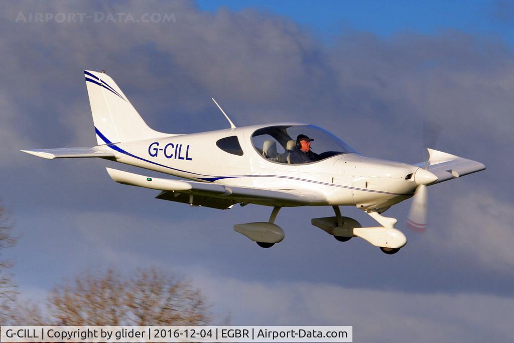 G-CILL, 2014 BRM Aero Bristell NG5 Speed Wing C/N LAA 385-15219, First sighting of type