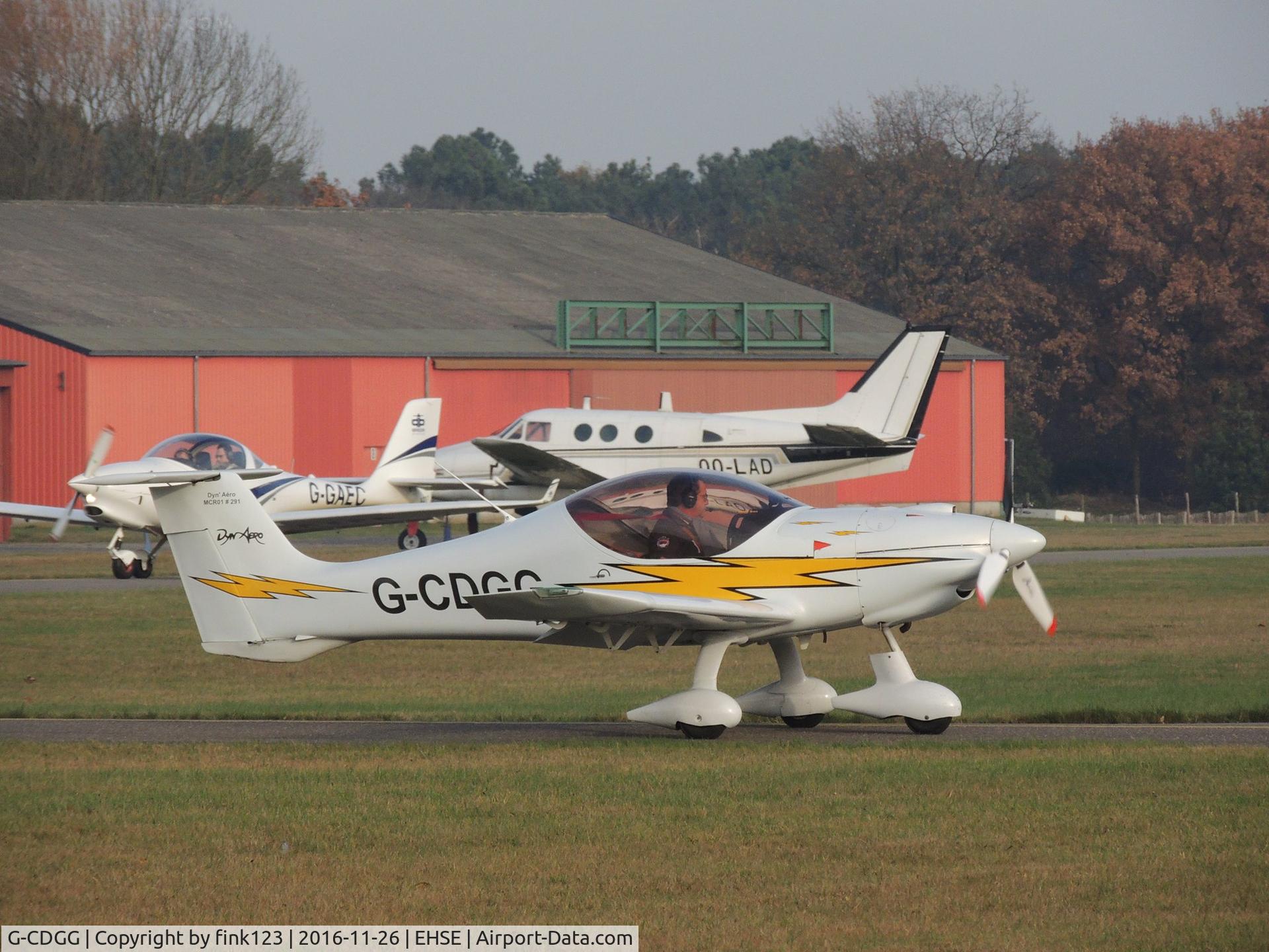 G-CDGG, 2004 Dyn'Aero MCR-01 Club C/N PFA 301A-14267, i love the flames