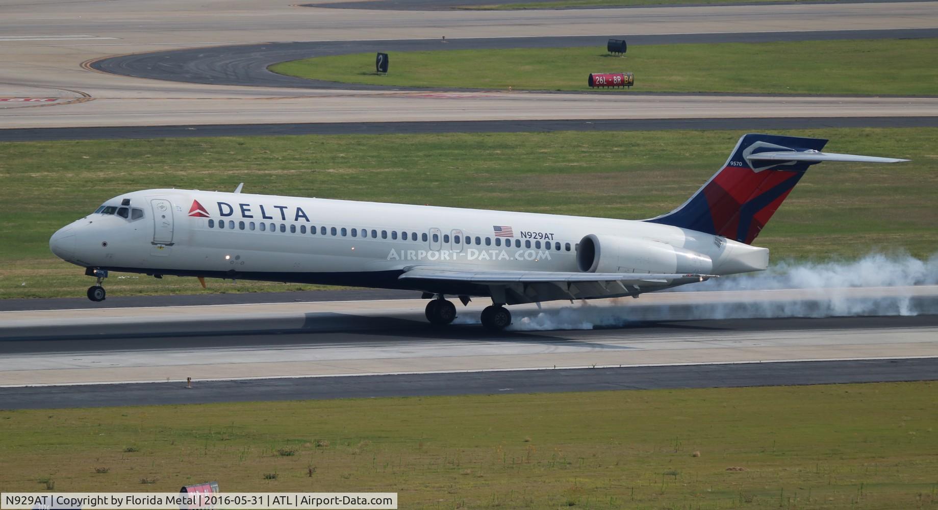 N929AT, 2000 Boeing 717-200 C/N 55075, Delta