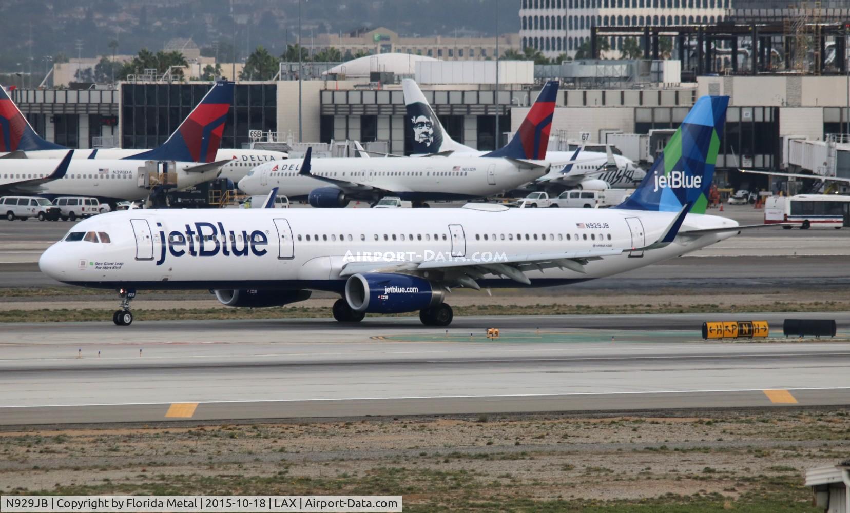 N929JB, 2014 Airbus A321-231 C/N 6031, Jet Blue