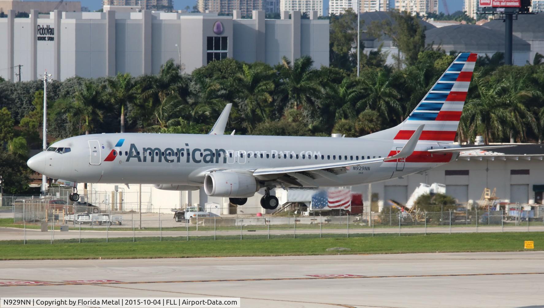 N929NN, 2012 Boeing 737-823 C/N 33322, American