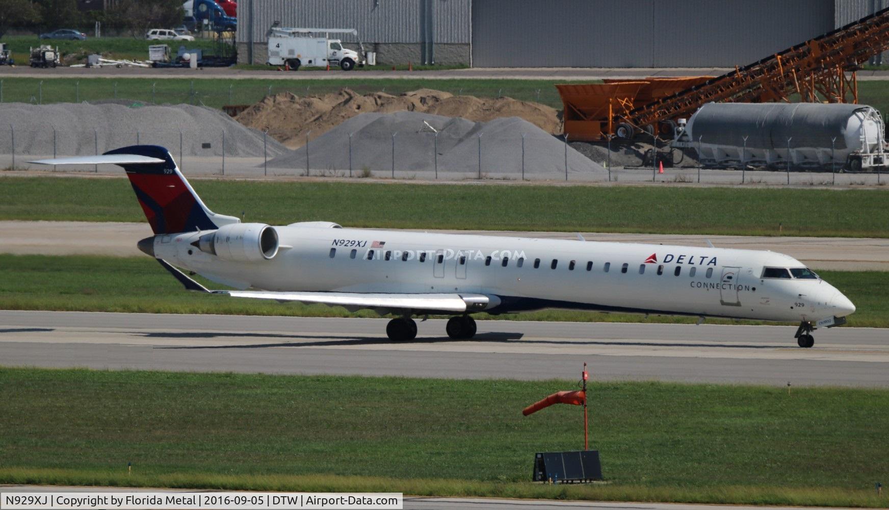 N929XJ, 2008 Bombardier CRJ-900ER (CL-600-2D24) C/N 15191, Delta Connection