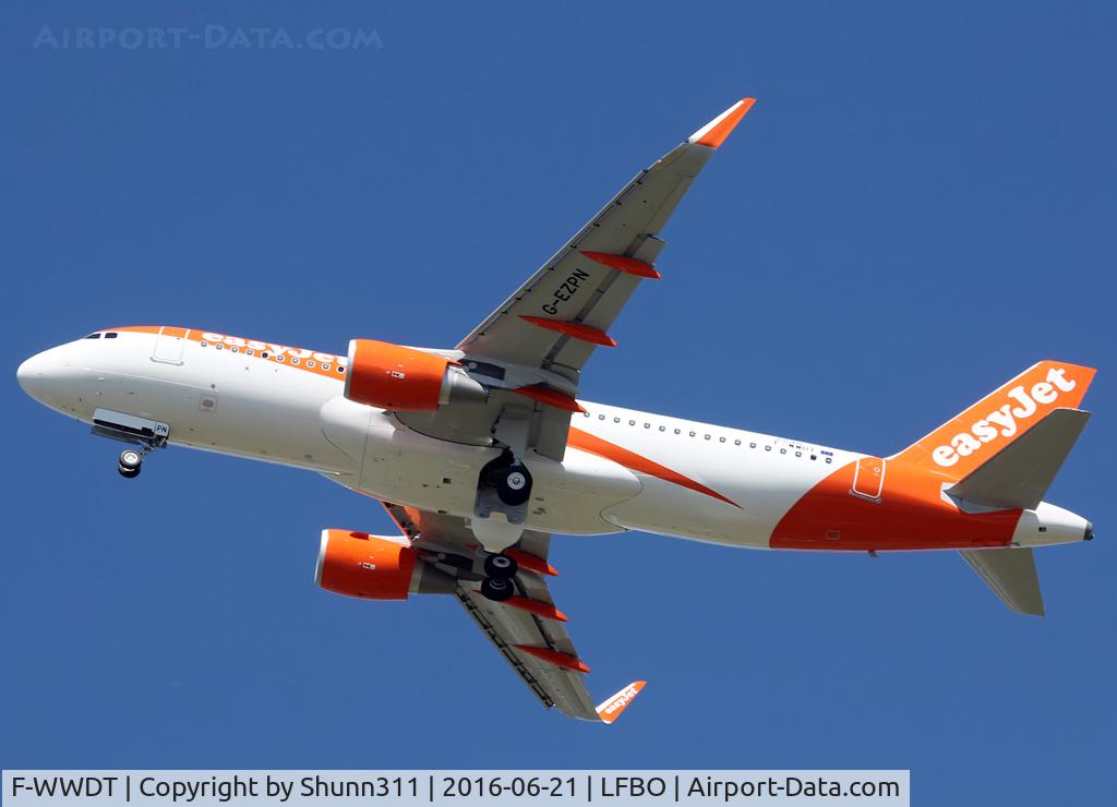 F-WWDT, 2016 Airbus A320-214 C/N 7235, C/n 7235 - To be G-EZPN