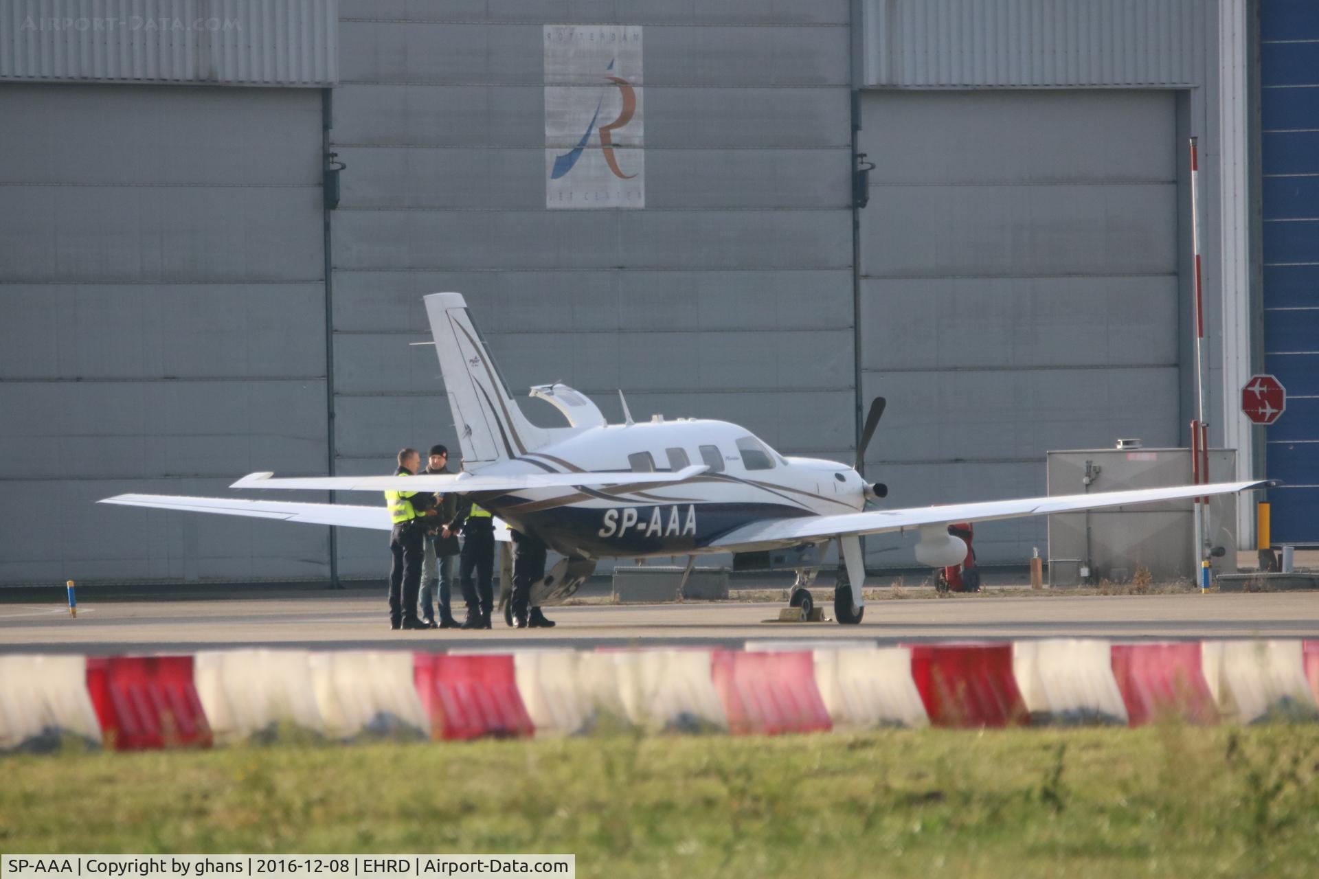 SP-AAA, Piper PA-46-500TP Malibu Meridian M600 C/N 4697349, Parked @ JetCentre