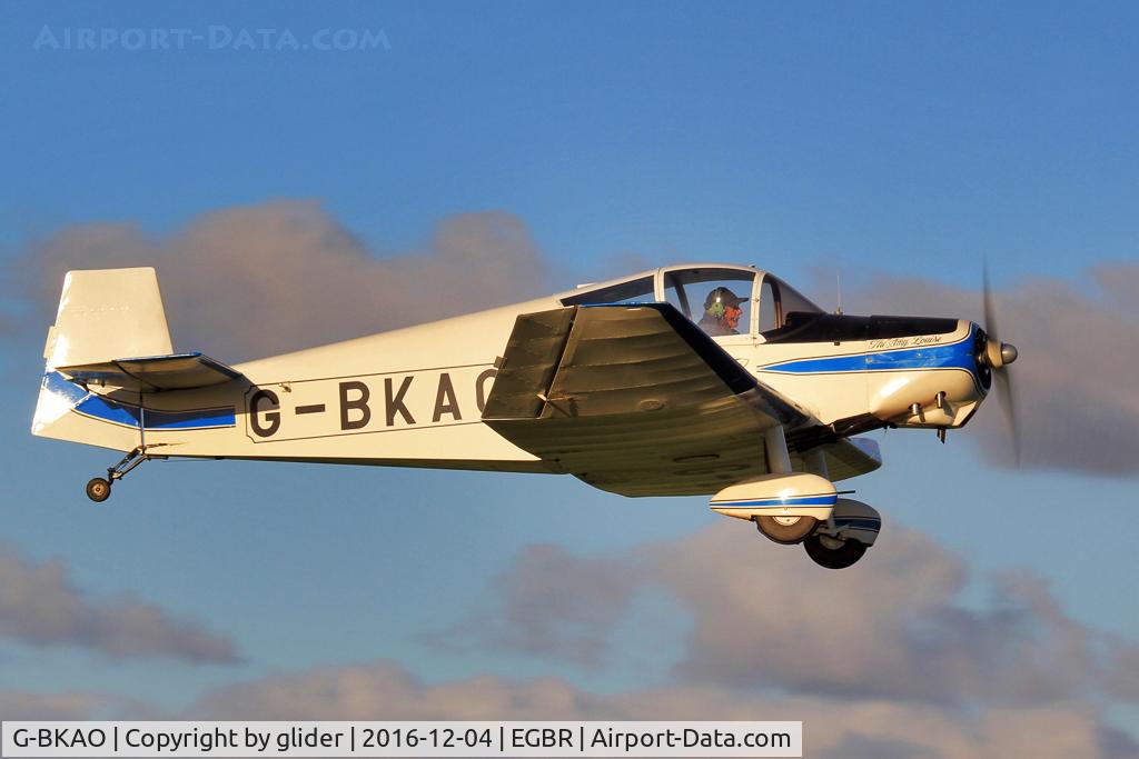G-BKAO, 1955 Jodel D-112 Club C/N 249, Departure of 