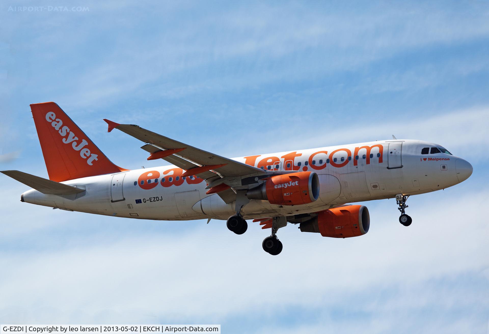 G-EZDI, 2008 Airbus A319-111 C/N 3537, Copenhagen 2.5.13