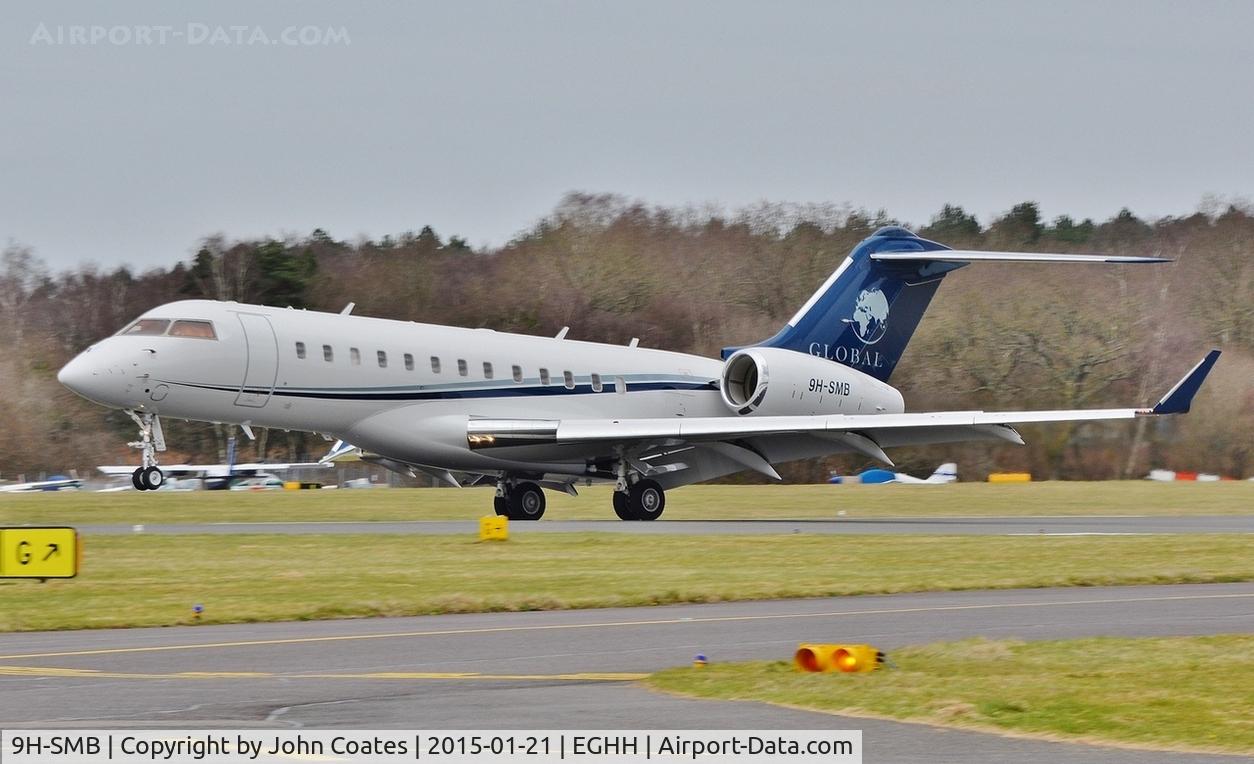 9H-SMB, 2013 Bombardier BD-700-1A10 Global 6000 C/N 9549, Touch and go during training