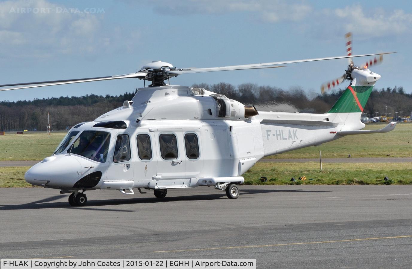 F-HLAK, 2010 AgustaWestland AW-139 C/N 31269, Visitor at Signatures