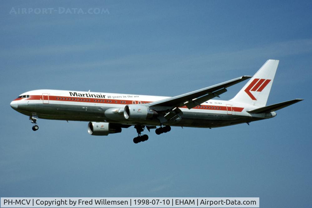 PH-MCV, 1995 Boeing 767-31A C/N 27619, Martinair 40th anniversary
