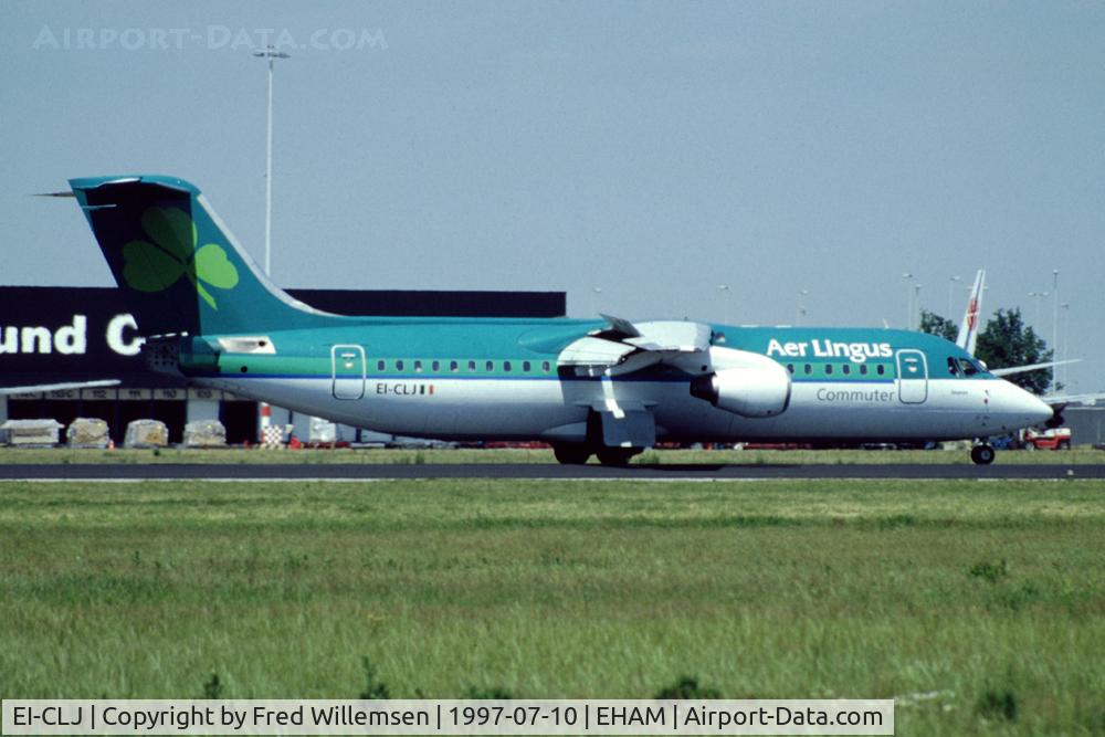 EI-CLJ, 1990 British Aerospace BAe.146-300 C/N E3155, Aer Lingus Commuter