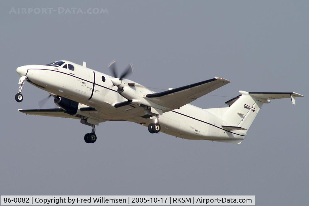 86-0082, 1986 Beech C-12J Huron C/N UD-005, 