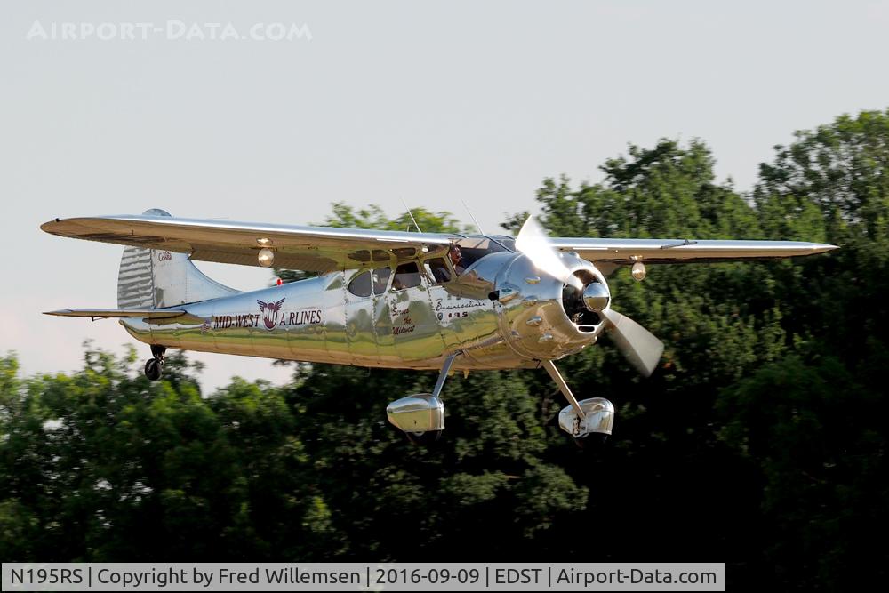 N195RS, 1950 Cessna 195A C/N 7594, 