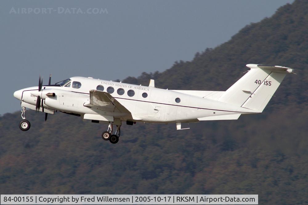 84-00155, Beech C-12U-3 C/N BL-85, 