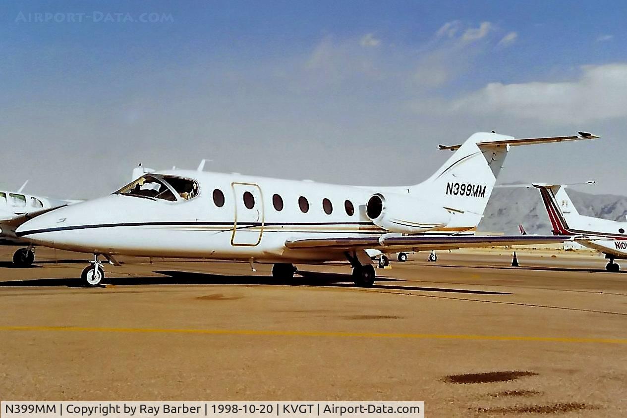 N399MM, 1982 Mitsubishi MU-300 C/N A017 S.A., Mitsubishi Diamond 1 [A017SA] North Las Vegas~N 20/10/1998