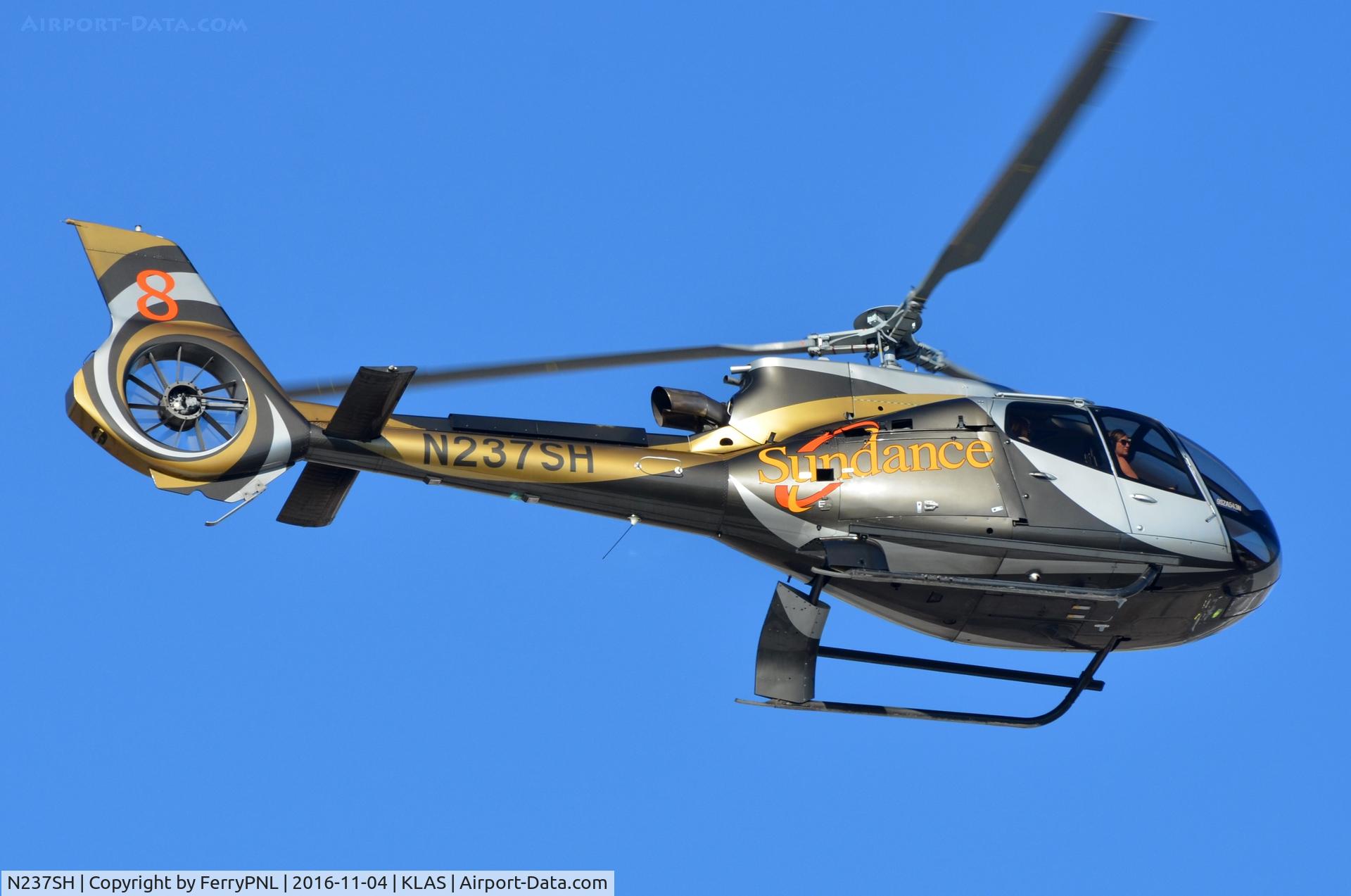 N237SH, 2014 Airbus Helicopters EC-130T-2 C/N 8005, Sundance EC130 coming back from flight-seeing.