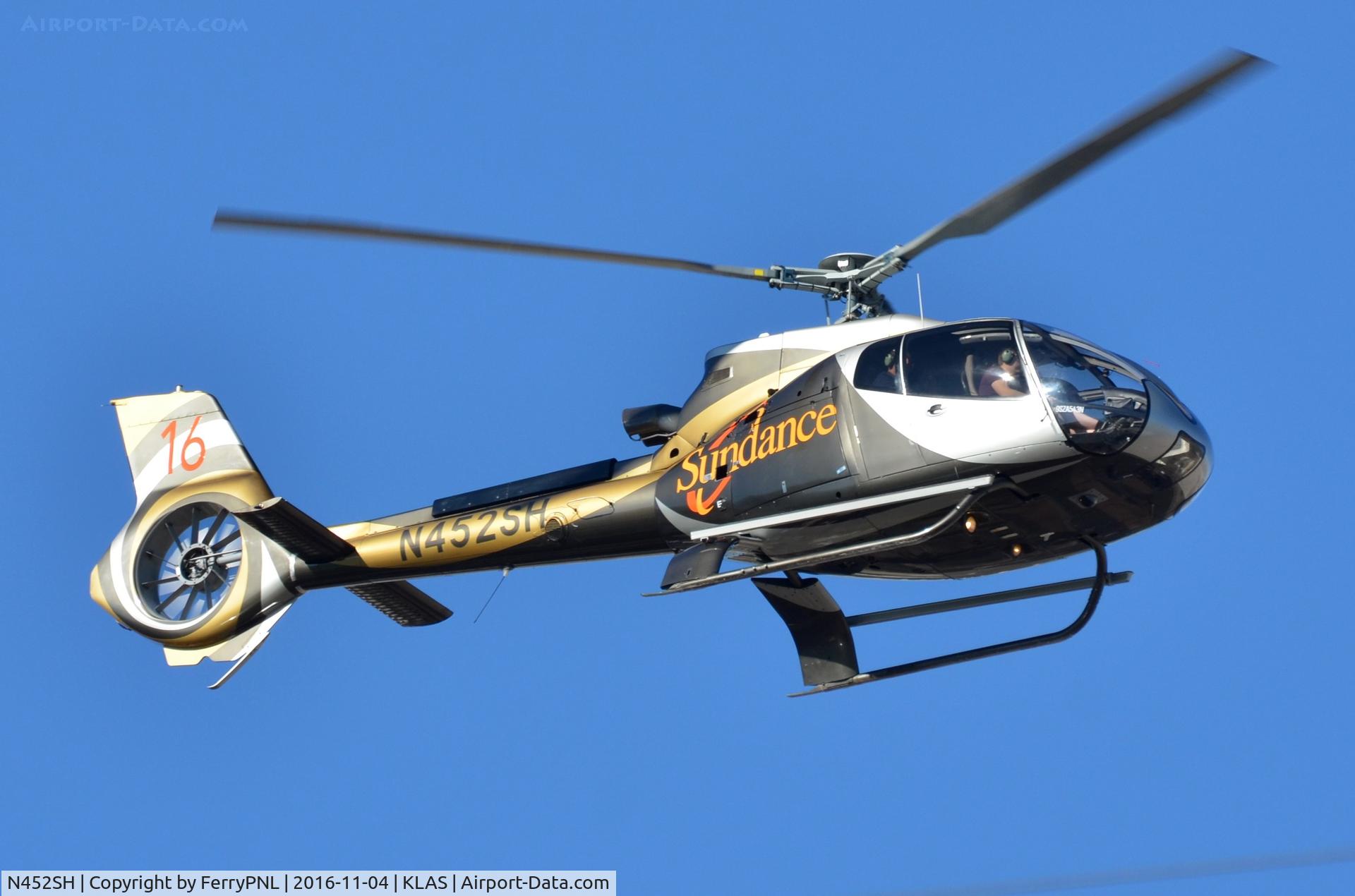 N452SH, 2008 Eurocopter EC-130B-4 (AS-350B-4) C/N 4528, Sundance EC130