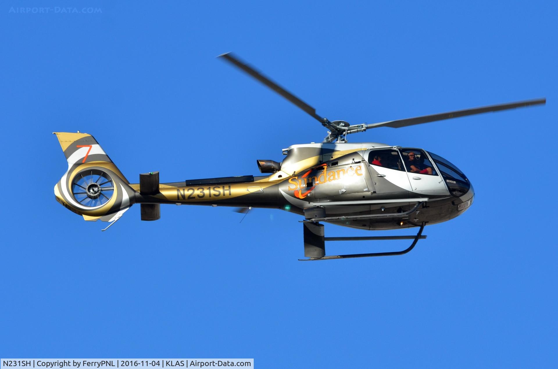 N231SH, 2014 Airbus Helicopters EC-130T-2 C/N 7993, Sundance EC130
