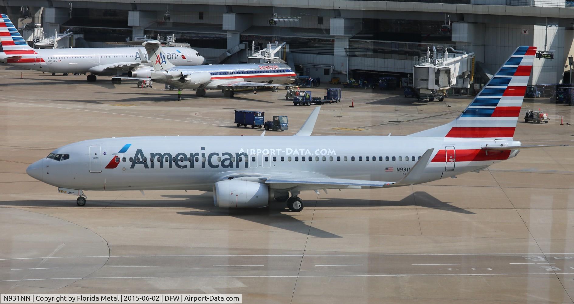 N931NN, 2013 Boeing 737-823 C/N 33230, American