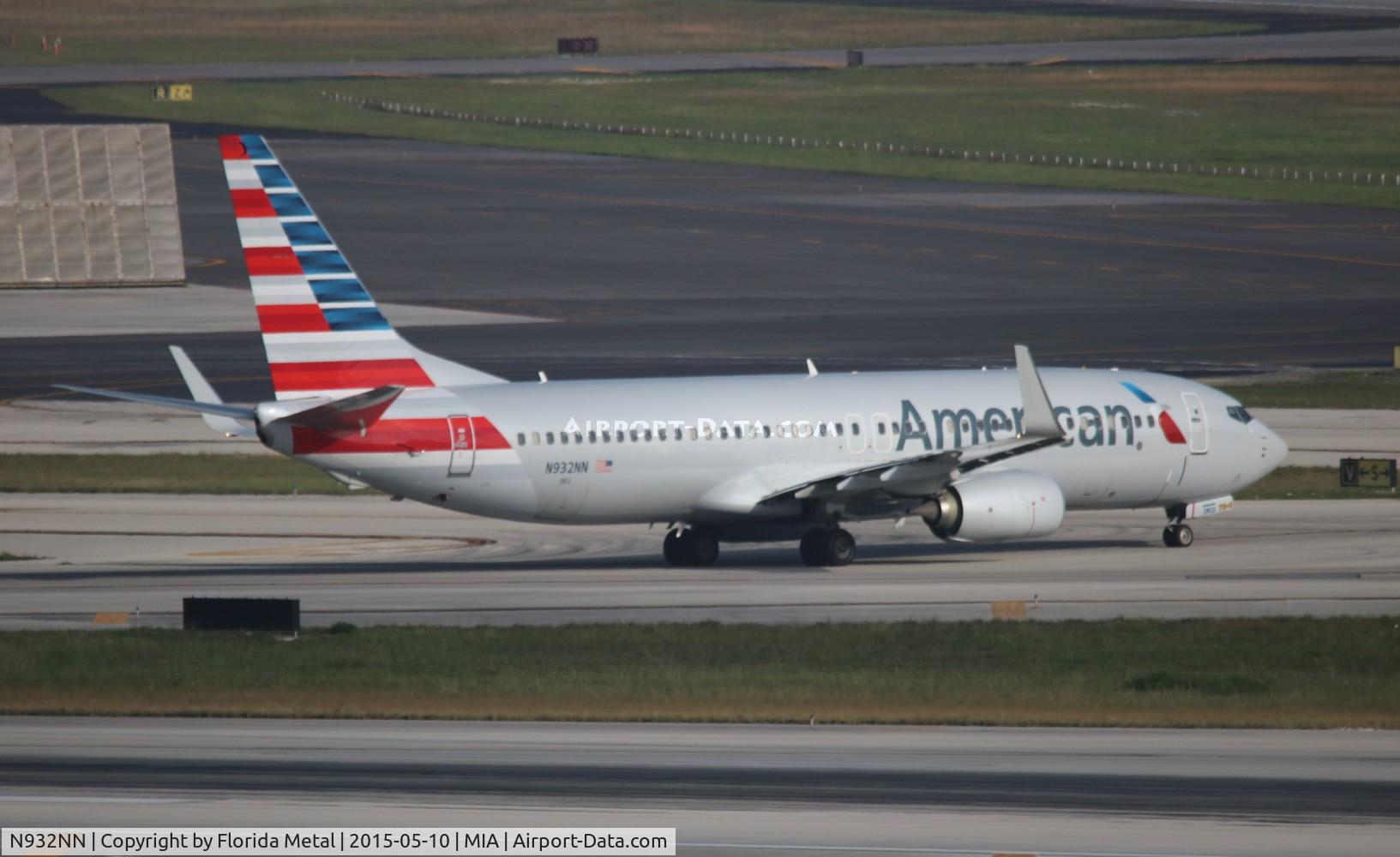 N932NN, 2013 Boeing 737-832 C/N 33488, American
