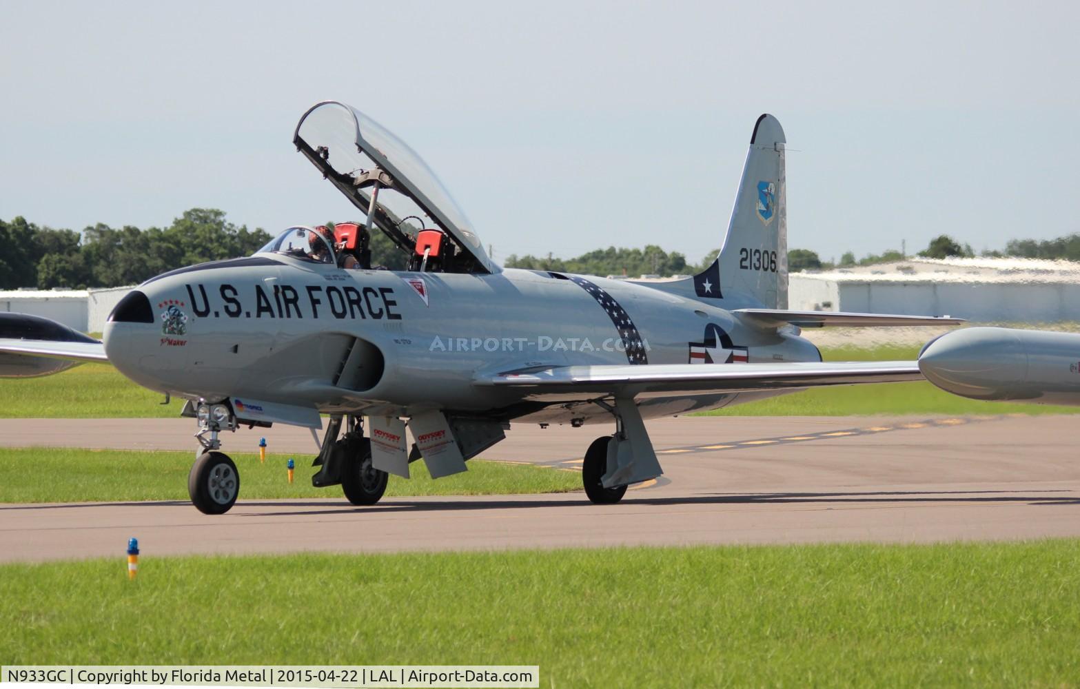 N933GC, 1954 Canadair T-33AN Silver Star 3 C/N T33-306, T-33AN