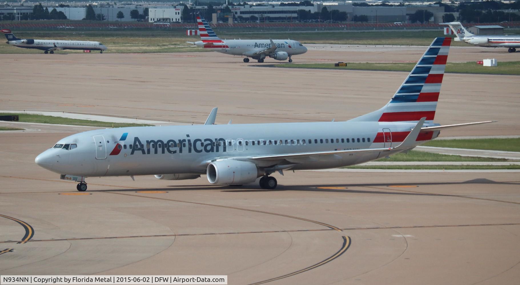 N934NN, 2013 Boeing 737-823 C/N 33489, American