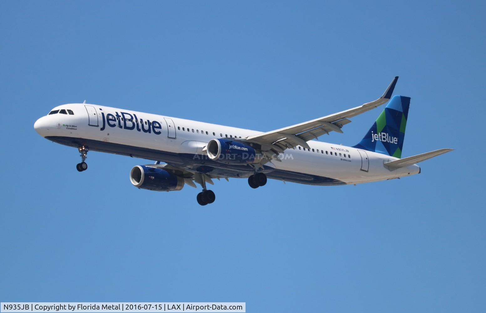 N935JB, 2014 Airbus A321-231 C/N 6185, Jet Blue