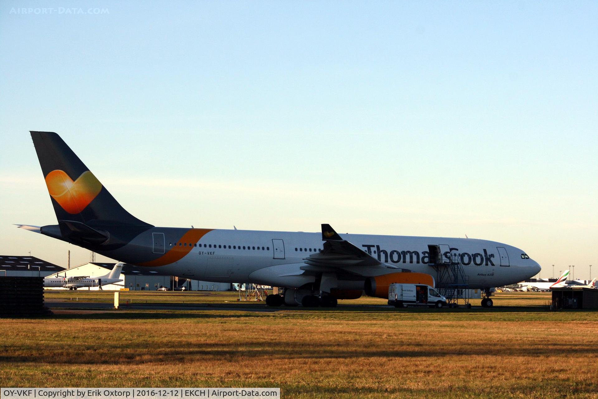 OY-VKF, 1999 Airbus A330-243 C/N 309, OY-VKF in CPH.