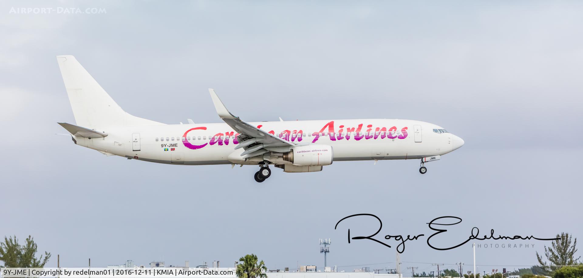 9Y-JME, 2003 Boeing 737-86J C/N 32919, Taken @ KMIA