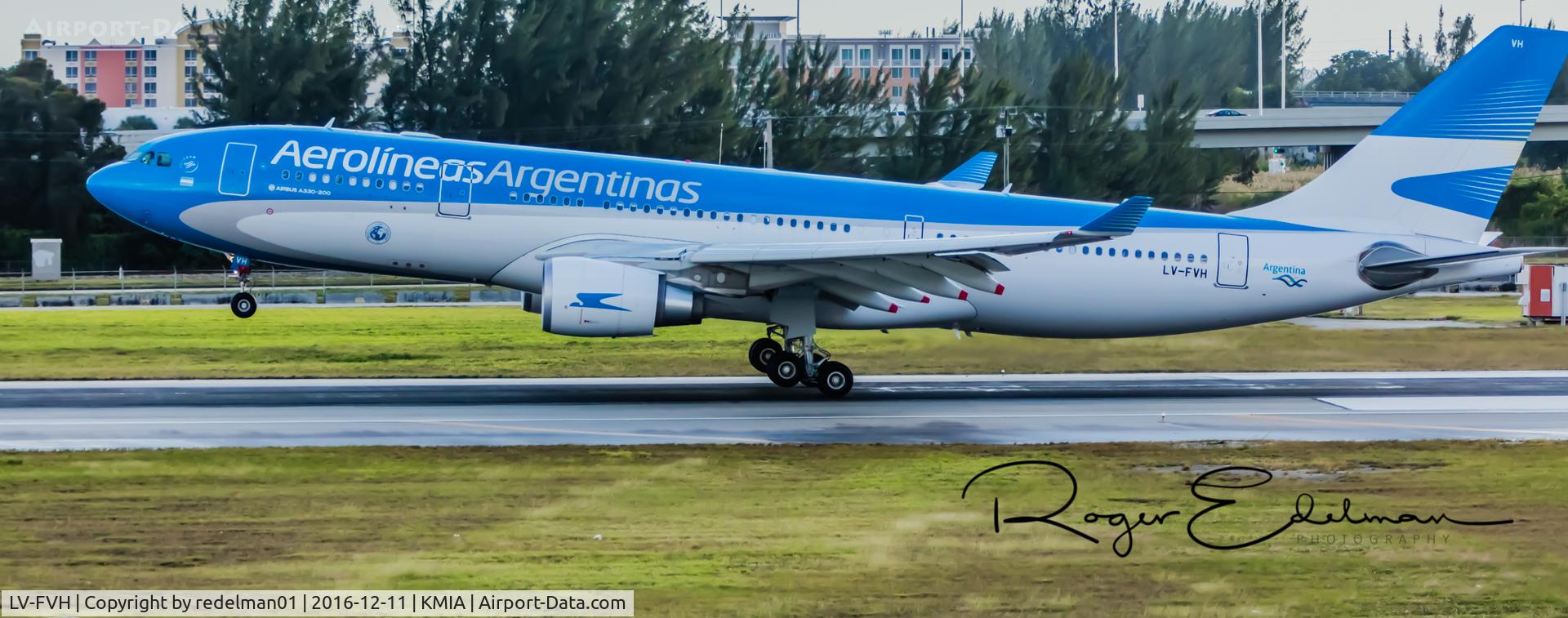 LV-FVH, 2015 Airbus A330-202 C/N 1605, Taken @ KMIA