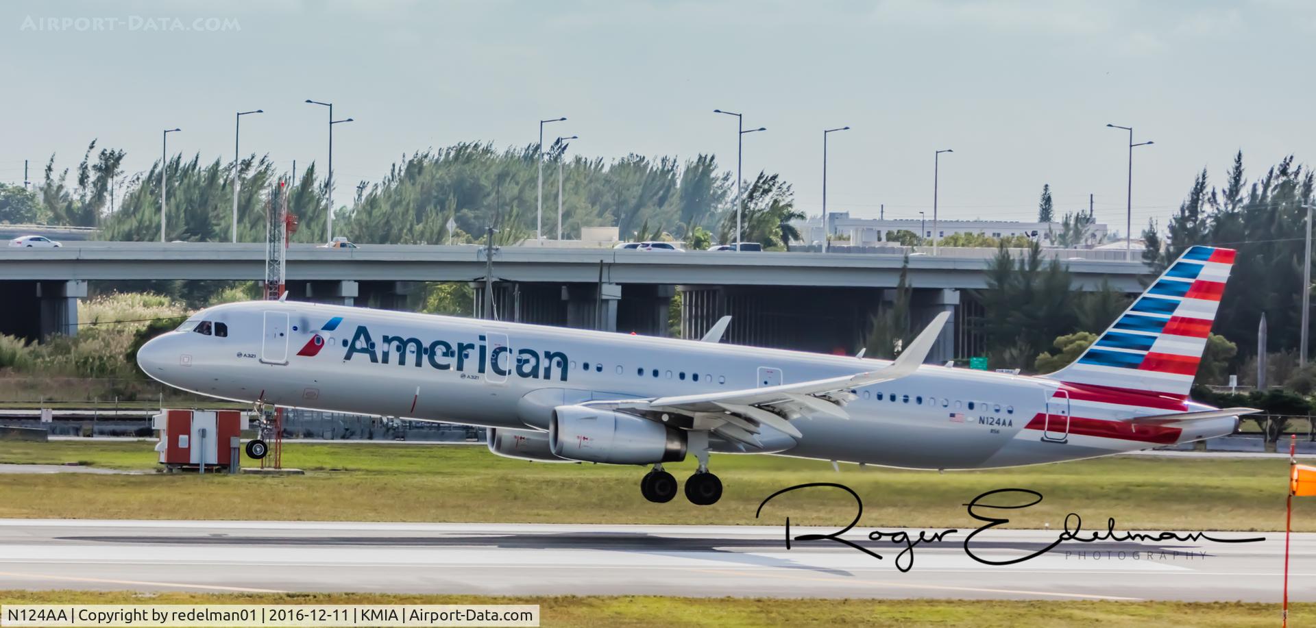 N124AA, 2014 Airbus A321-231 C/N 6271, Taken @ KMIA