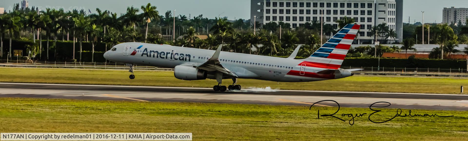 N177AN, 2002 Boeing 757-223 C/N 32396, Taken @ KMIA