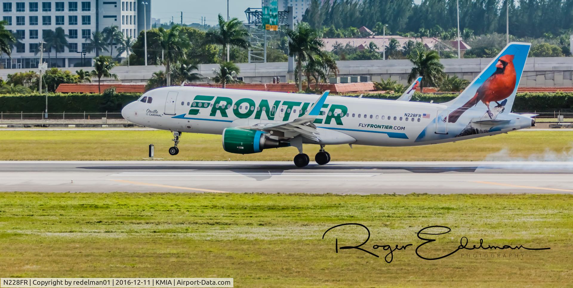 N228FR, 2013 Airbus A320-214 C/N 5526, Taken @ KMIA