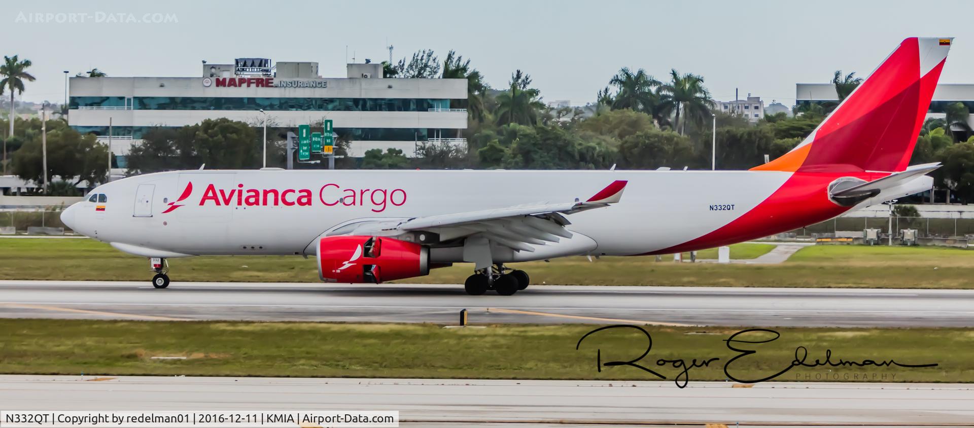 N332QT, 2013 Airbus A330-243F C/N 1428, Taken @ KMIA