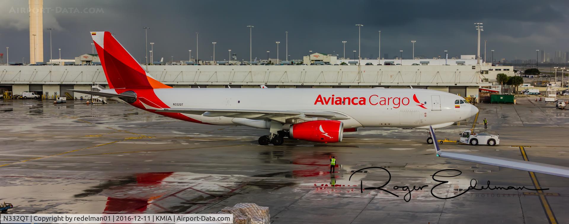 N332QT, 2013 Airbus A330-243F C/N 1428, Taken @ KMIA