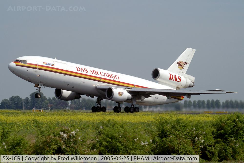 5X-JCR, 1980 McDonnell Douglas DC-10-30F C/N 47831, DASCargo