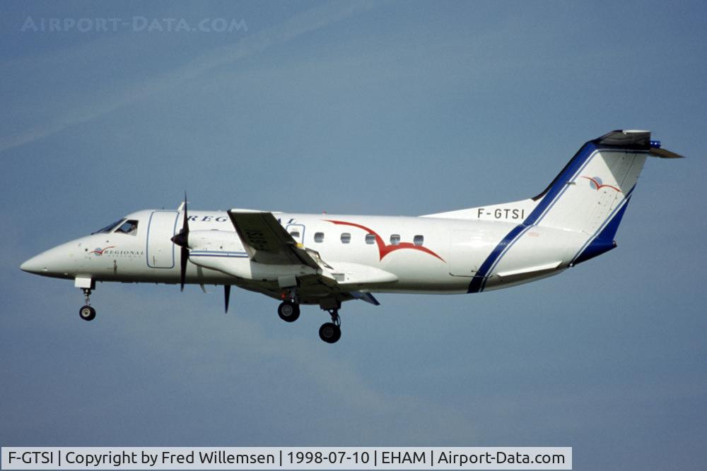 F-GTSI, 1989 Embraer EMB-120ER Brasilia C/N 120123, Regional