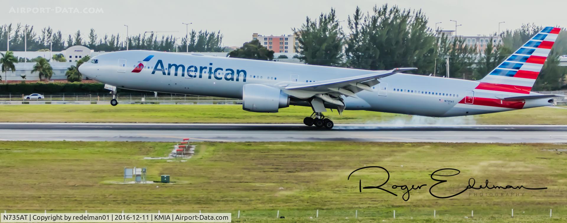 N735AT, 2016 Boeing 777-323/ER C/N 32439, Taken @ KMIA
